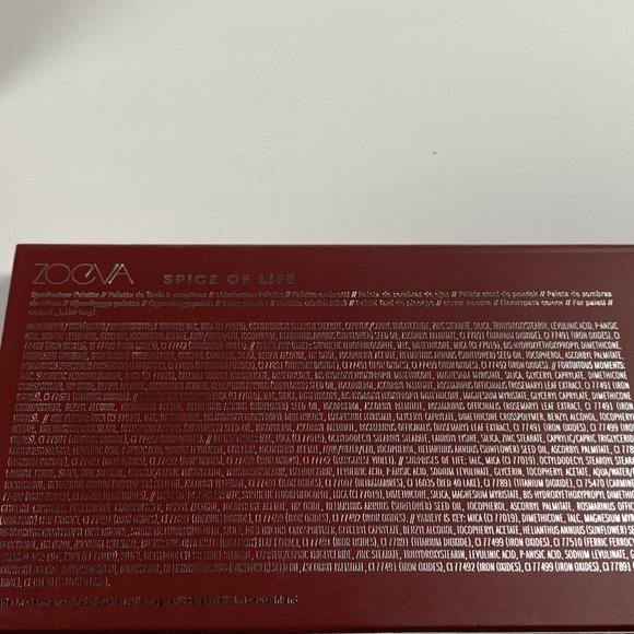 Zoeva Spice of Life Eyeshadow Palette 10 Highly-Pigmented Eye Shadows 6220 - Picture 4 of 7